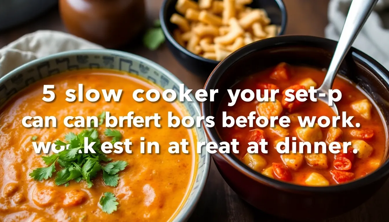 Photo: 5 slow cooker soups you can start before work and eat at dinner