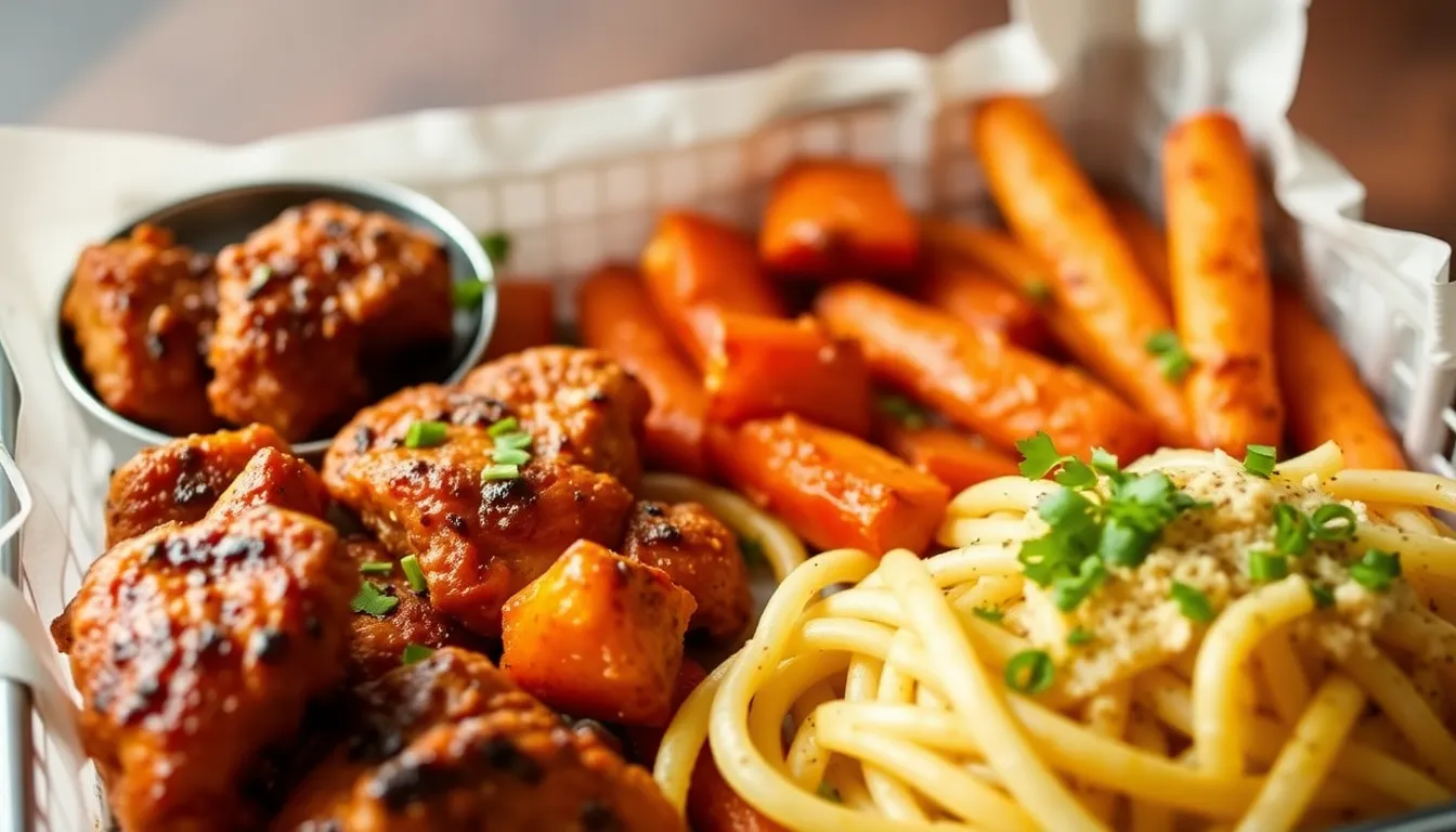 Photo: 6 air fryer dinners that need just one basket and five ingredients