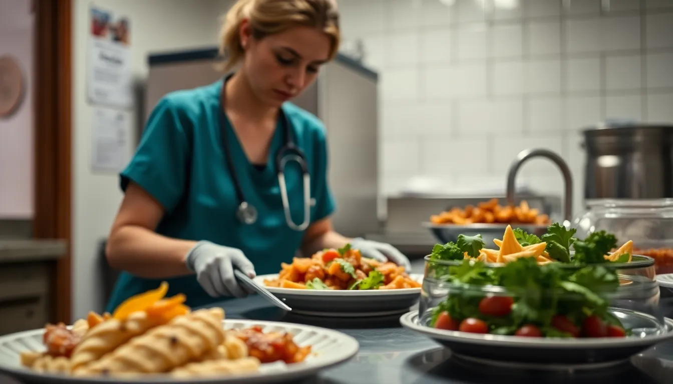 Photo: 7 meals a night-shift nurse preps in 10 minutes before leaving
