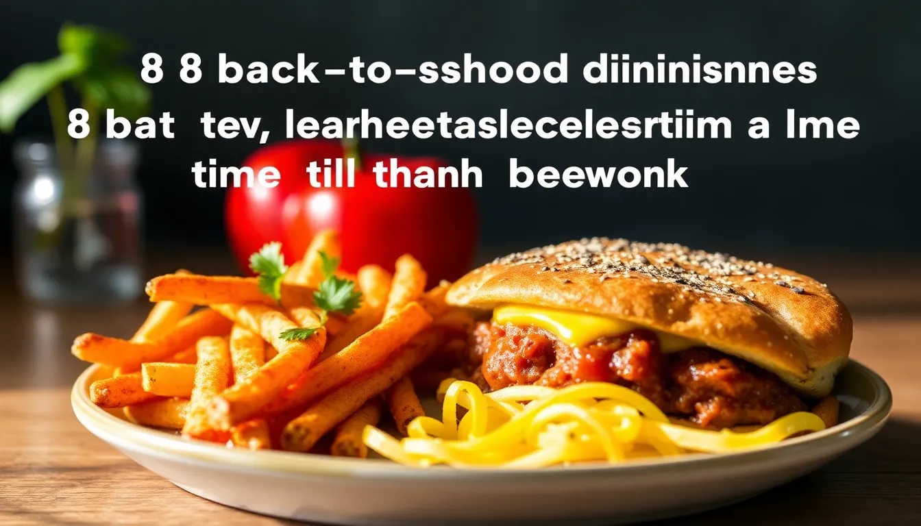 Photo: 8 back-to-school dinners that take less time than homework