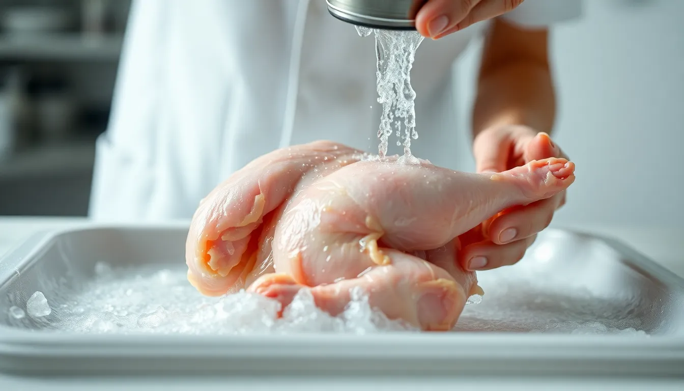 Photo: A food scientist explains why washing raw chicken does more harm than good