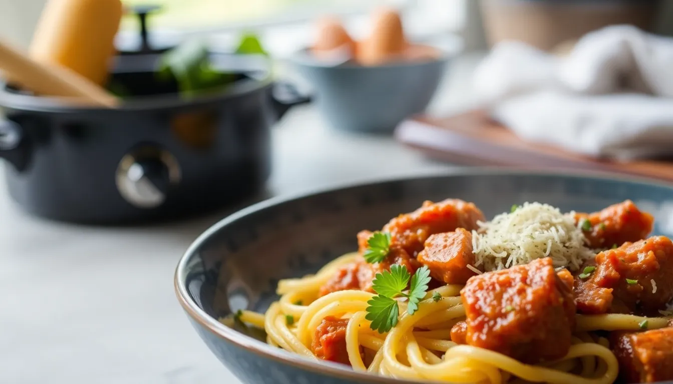 Photo: An easy slow cooker trick that saves time on weeknights