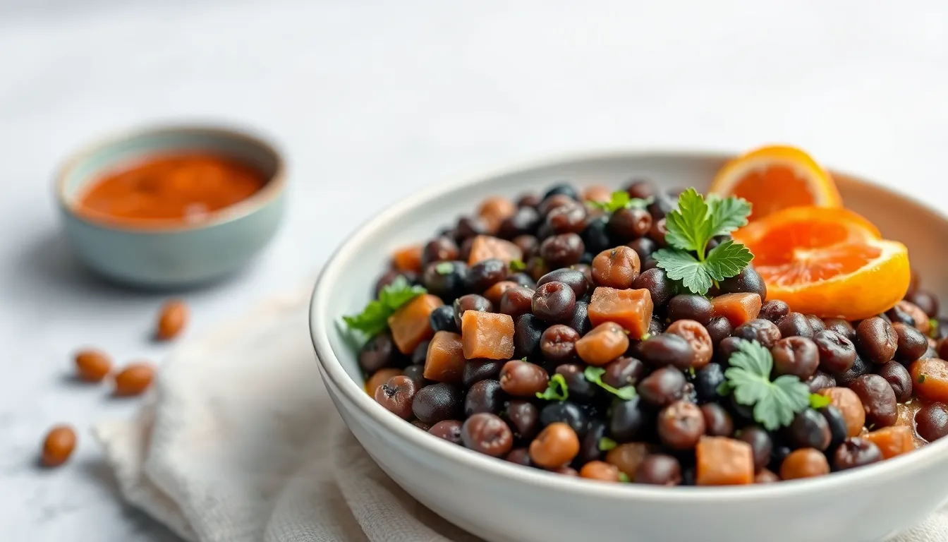 Photo: A black bean bowl a dietitian packs for lunch and dinner alike