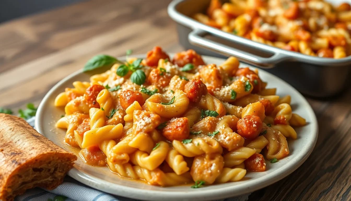 Photo: A Dump-and-Bake Pasta Casserole That Feeds a Family of Six Easily