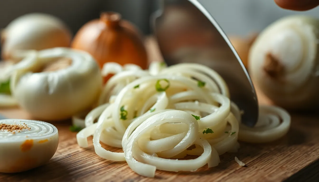 Photo: The onion chopping technique that reduces tears and improves texture