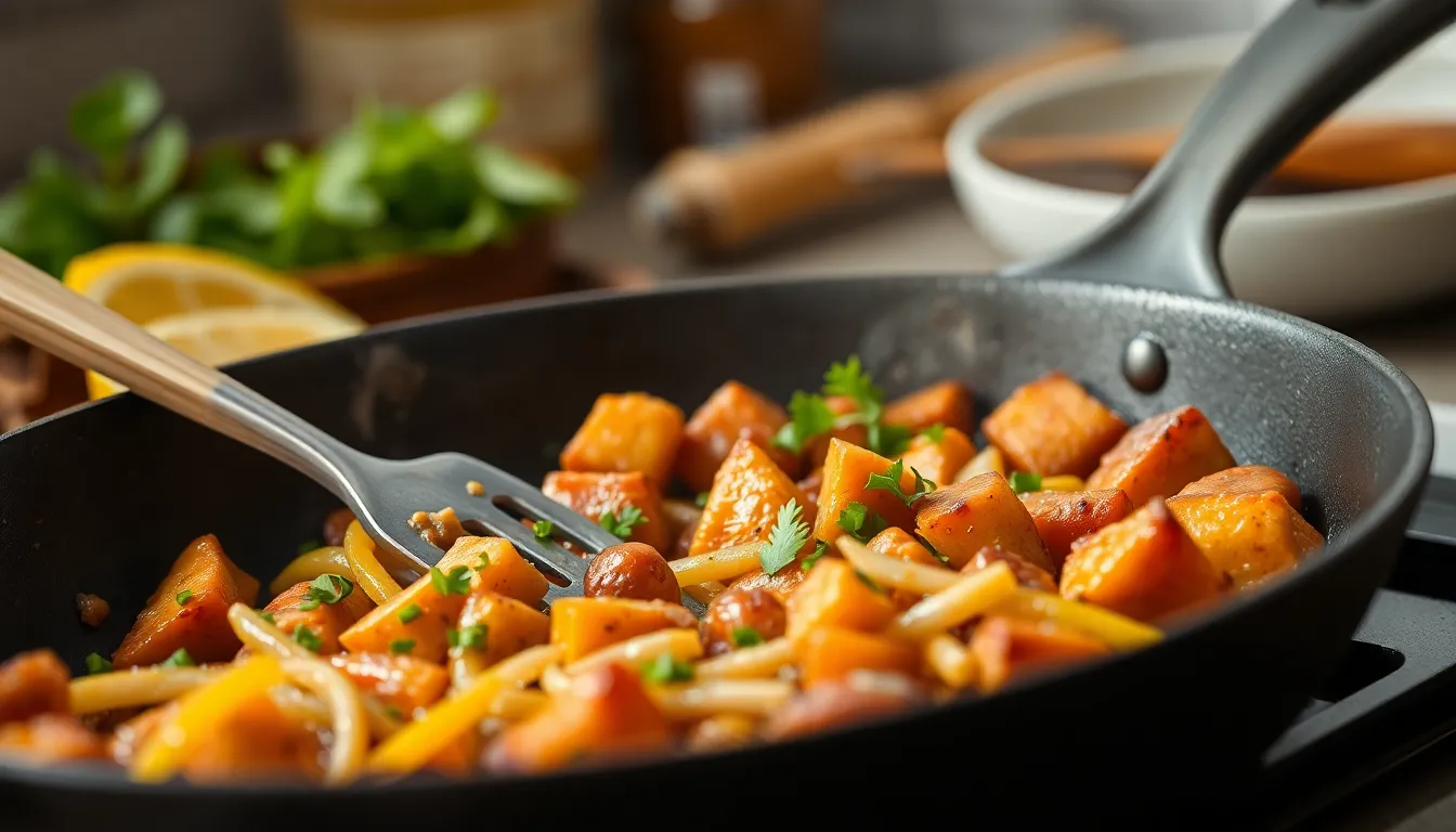 Photo: Why overcrowding your pan is the most common flavor killer at home