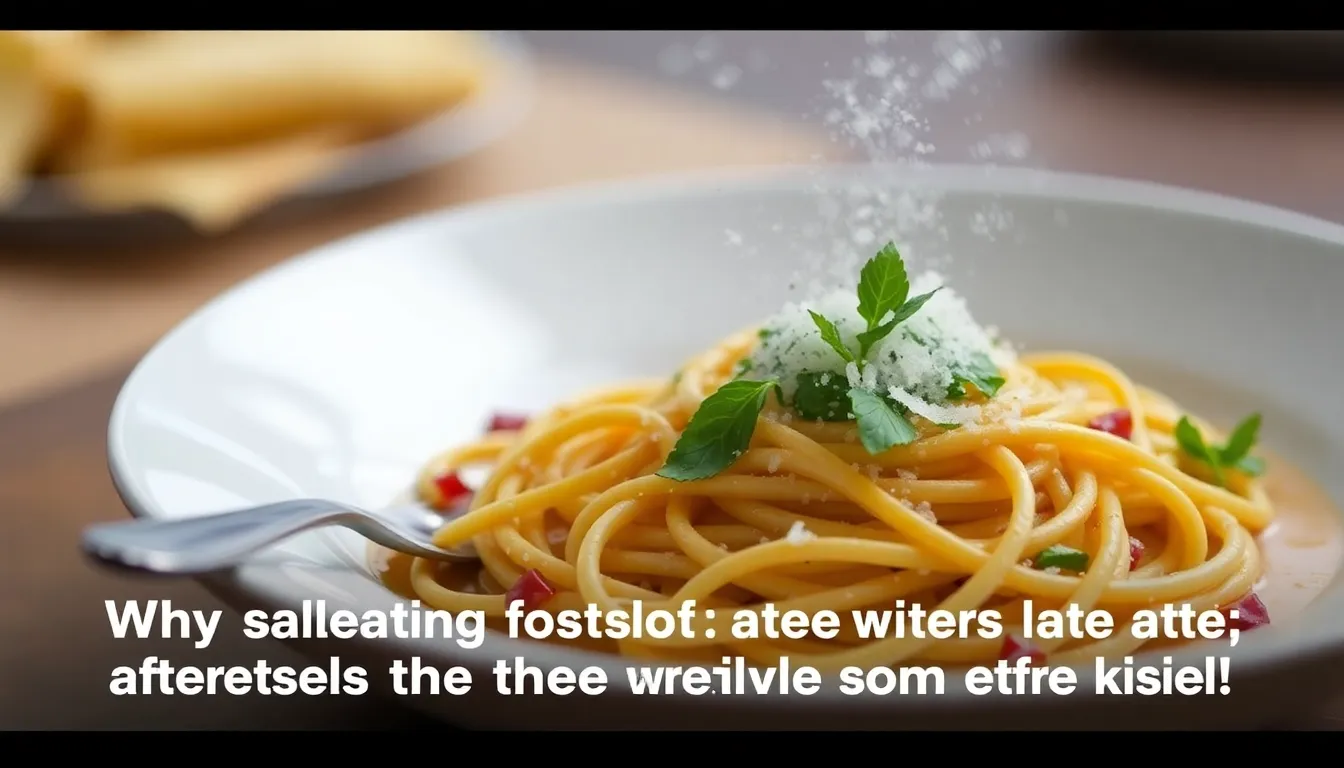 Photo: Why salting pasta water too late affects the flavor of the entire dish